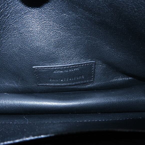 Saint Laurent Cassandra Calfhair Double Flap Bag - Picture 4 of 16